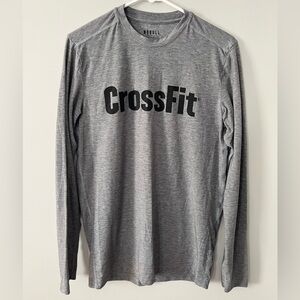 NOBULL Gray CrossFit Long Sleeve Tee